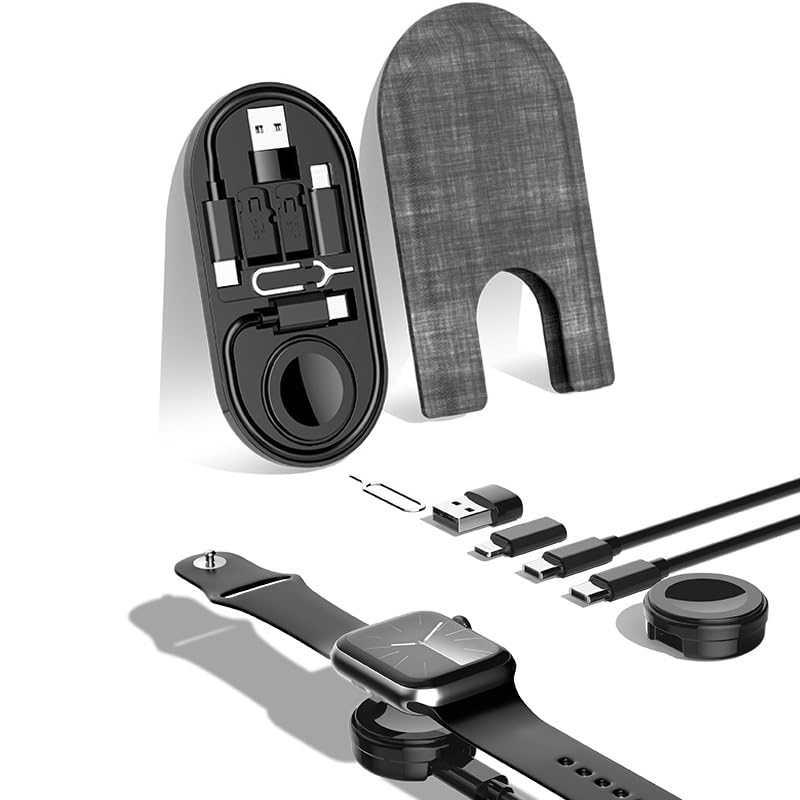 ZORBES All in One 60W USB Type C Fast Charging Cable Set Watch Wireless Charger USB C To Tpye C Fast Charging Cable Compatible with iPhone, iPad, iWtach, Mobile, Tab ZORBES All in One 60W USB Type C Fast Charging Cable Set Watch Wireless Charger USB C To Tpye C Fast Charging Cable Compatible with iPhone, iPad, iWtach, Mobile, Tab